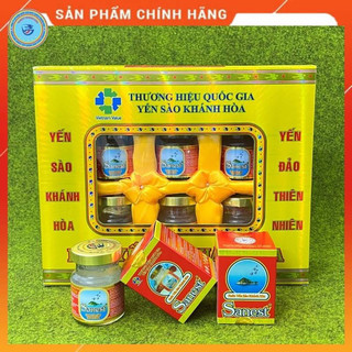 Yến sào khánh hoà sanest hộp 6 lọ