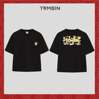 Áo thun form boxy tembin graphic dragon