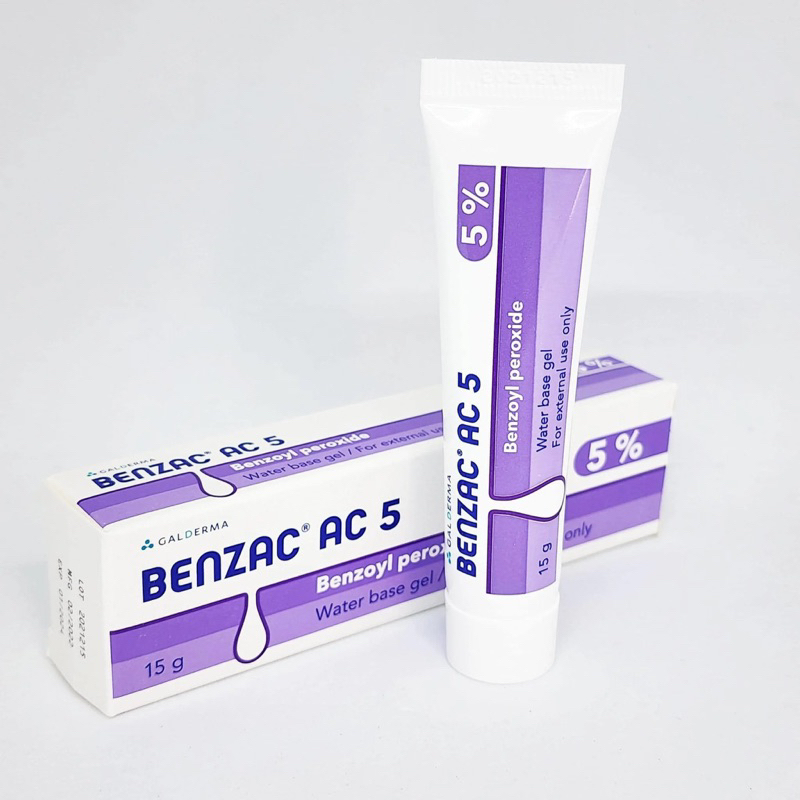 Gel Giảm Mụn BENZAC AC 5 Benzoyl Peroxide 5%