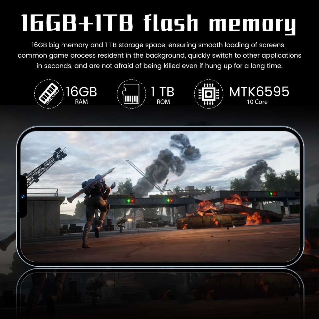 Điện thoại thông minh VIVQ 14pro 6,8 inch RAM 16GB + ROM 512GB điện thoại di động giá rẻ điện thoại di động sinh viên ca | BigBuy360 - bigbuy360.vn