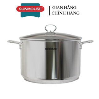 Nôì inox 1 đáy Sunhouse SHG115-30 sử dụng trên mọi lại bếp size 30 cm , 32cm-KIMBAO