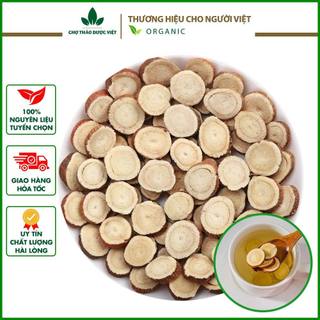 Cam thảo lát tròn 1kg, sấy khô tự nhiên, không chất bảo quản - Chợ Thảo Dược Việt