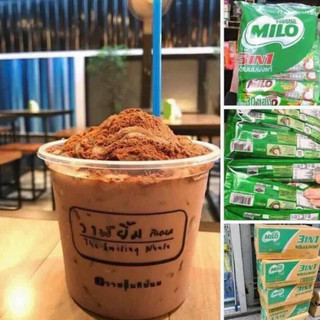 Milo bột Thái Lan túi 48 gói date t7/2025