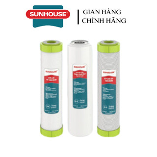 3 lõi lọc nước số 1, 2 ,3 sunhouse shrll1 shrll2 shrll3-kimbao.