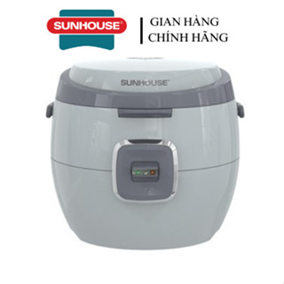Nồi cơm điện 1.8L Sunhouse SHD8663G công suất 700W có quay cầm chống bỏng-KIMBAO