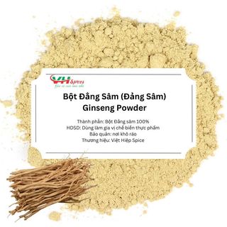Bột đẳng sâm nguyên chất túi 1kg việt hiệp
