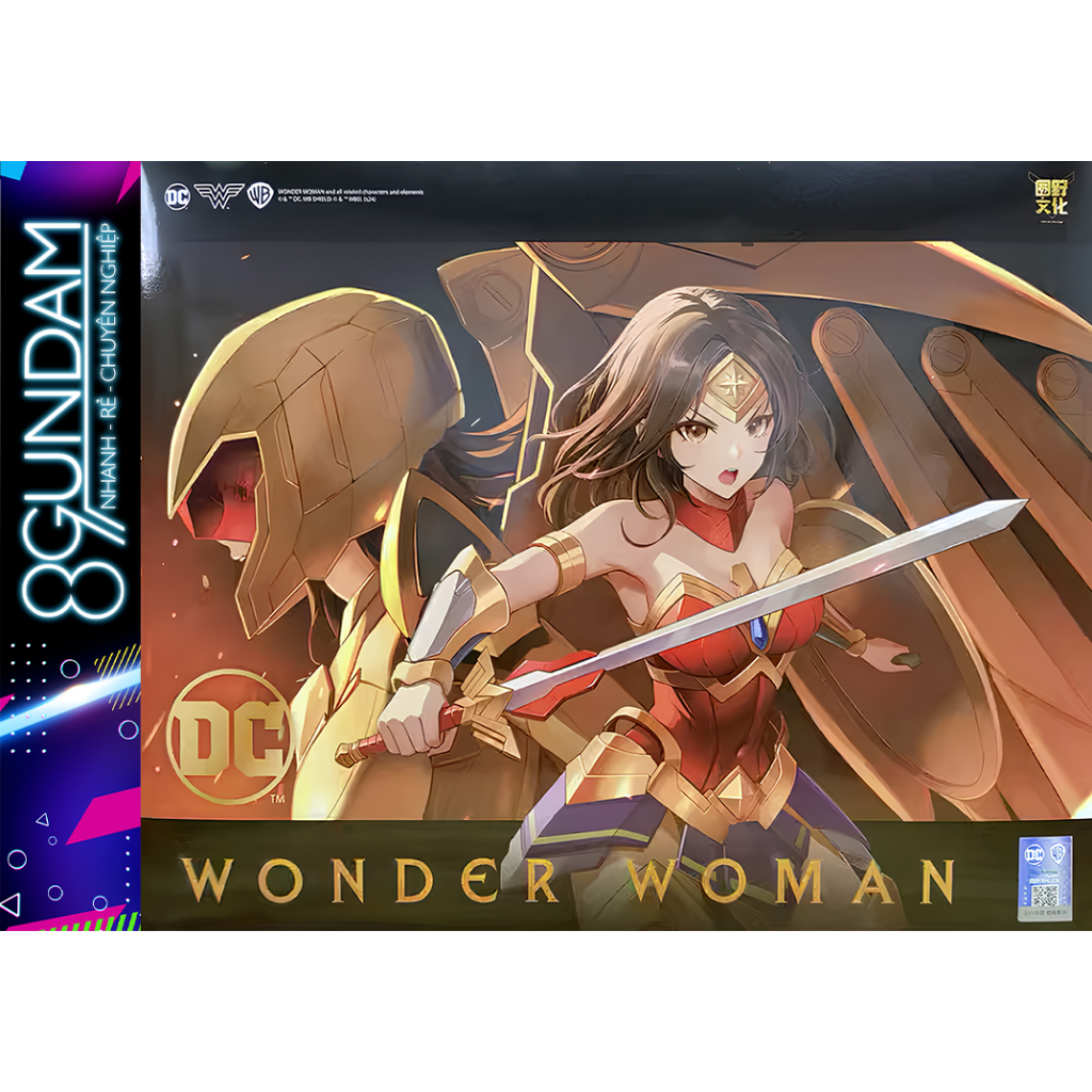 Mô Hình Lắp Ráp MS General 1/10 DC-01 Wonder Woman (tặng kèm giáp WW 1984)