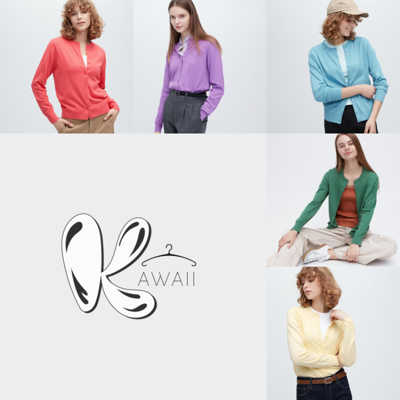 - Áo cardigan cổ tròn UV cut - Mã 454764