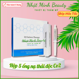 Mặt Nạ Thải Độc  DJ Carbon Therapy CO2 5 ống và 5 miếng nạ