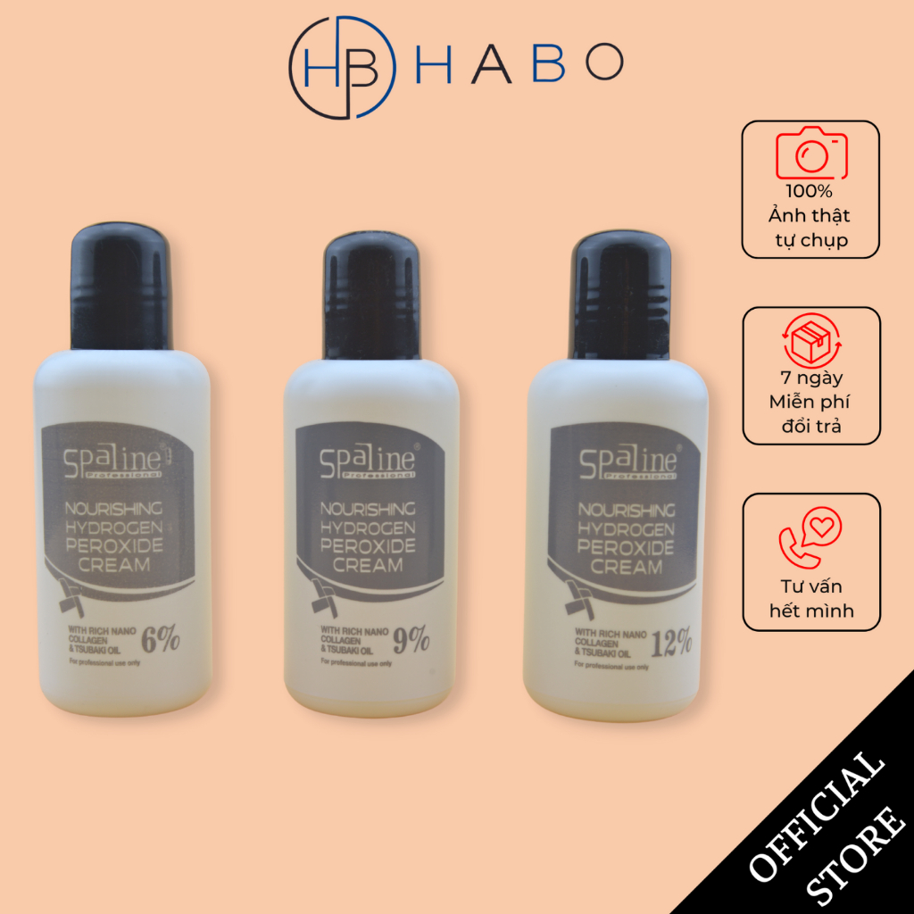 Oxi nhuộm tóc, oxy trợ nhuộm, oxy 6%, oxy 9%, oxy 12%, õy trợ nhuộm tóc không rát da đầu 100ml