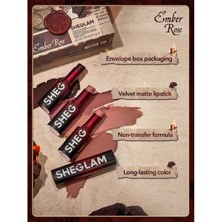 Sheglam Son Thỏi Lì long Lasting Matte Lipstick