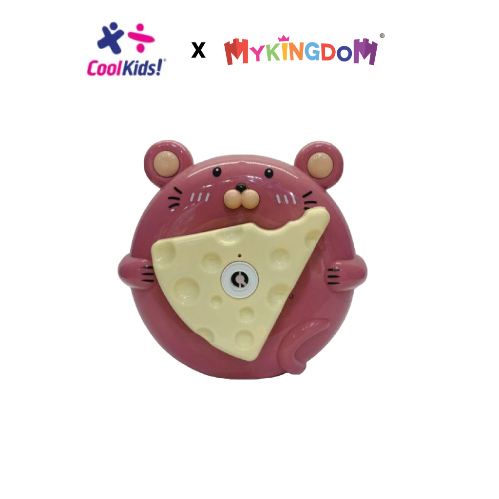 Đồ Chơi Máy Chụp Hình Bong Bóng CLEVER HIPPO TOY Chuột Hồng Đáng Yêu BC2261600