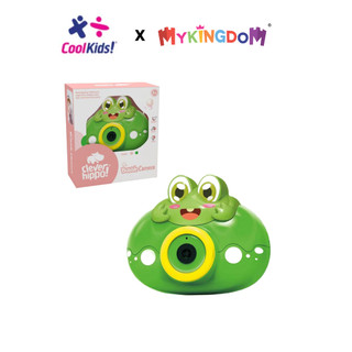 Đồ Chơi CLEVER HIPPO TOY Máy Chụp Hình Bong Bóng - Ếch Xanh Tinh Nghịch PF668-2 9x20x19 cm