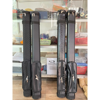 Bao đựng cơ bida 2 ống full đen hàng nhập