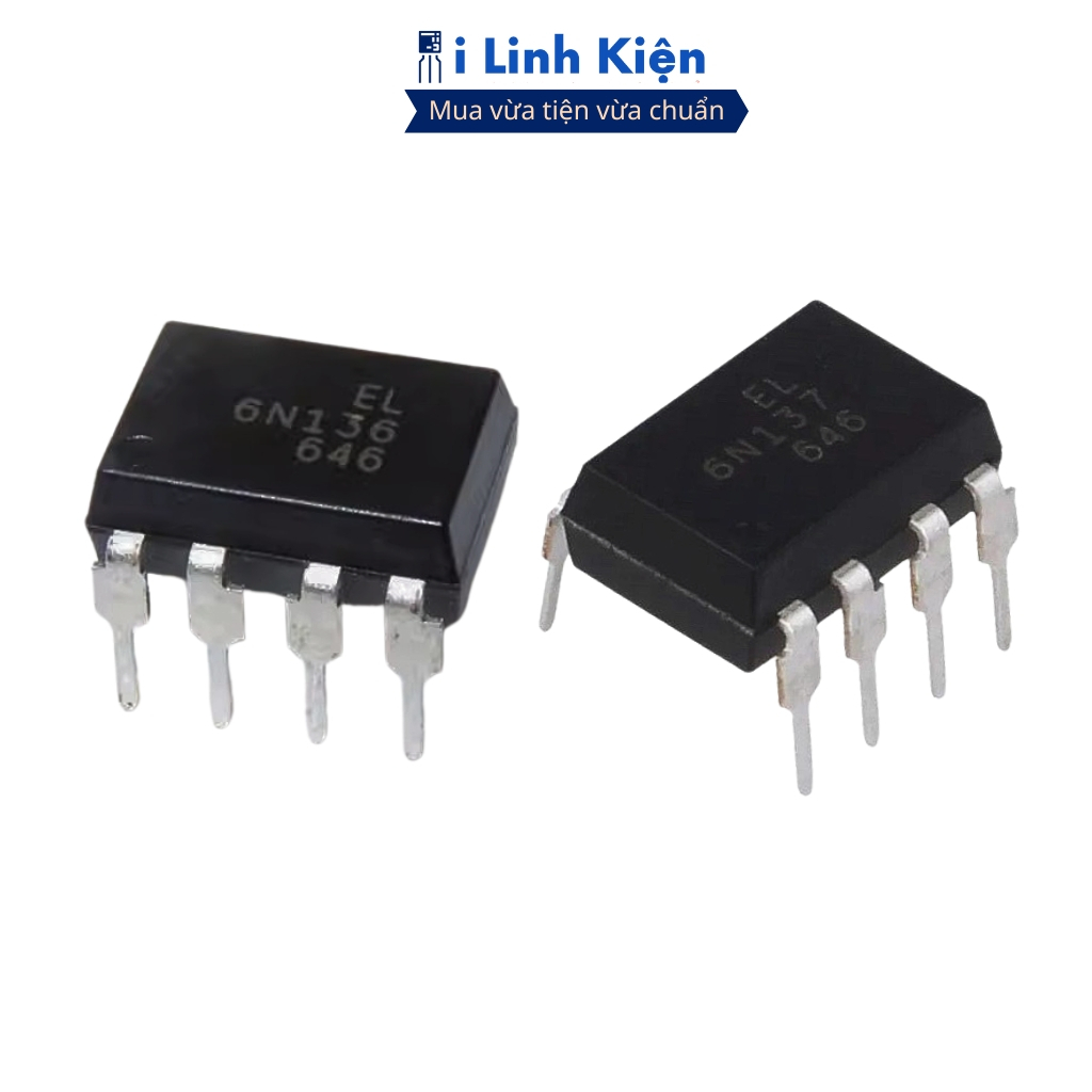 Ic quang 6N137 EL6N137 DIP-8 SOP-8 chính hãng Everlight ilinhkien