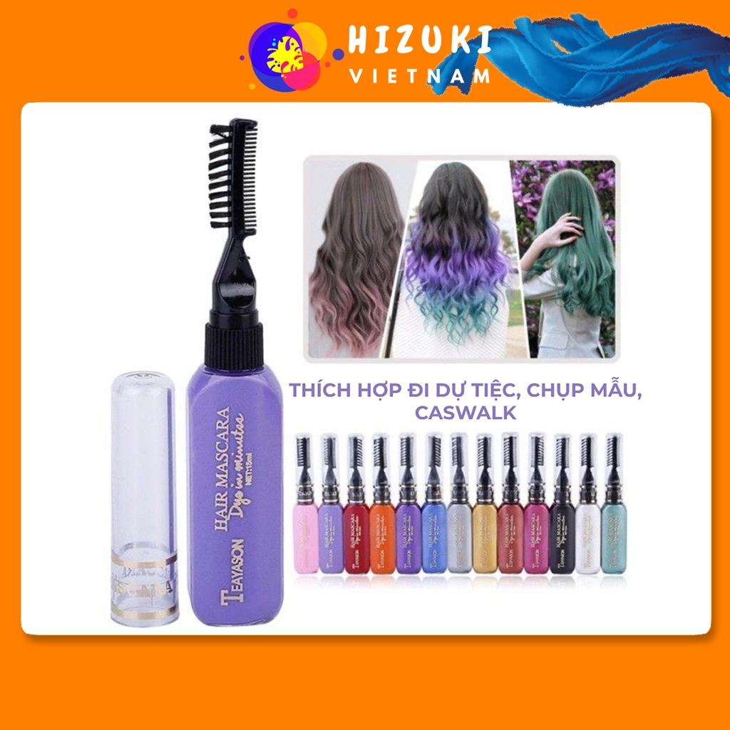Mascara chuốt nhuộm tóc màu tạm thời cao cấp