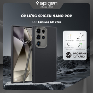 Ốp lưng Spigen Caseology Nano Pop cho Samsung Galaxy S24 Ultra - Màu Sắc Vui Tươi, Hàng chính hãng