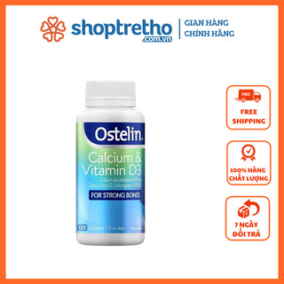 CANXI & vitamin D Ostelin Úc cho bà bầu (130 viên)