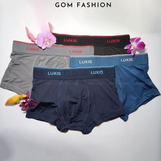 Quần lót nam GOMTAT cao cấp Cotton co giãn 4 chiều, mềm mịn, siêu thoáng mát LD023