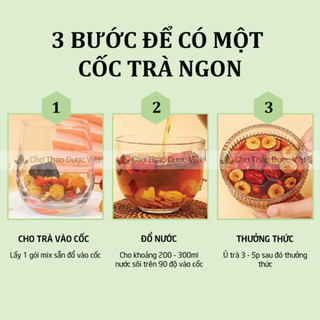 Trà mộc quế hoa mix sẵn (Trà hoa mộc, dưỡng nhan, thanh lọc cơ thể)