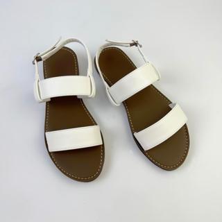 Giày Sandal đi học Thời Trang biển Hishoo Quai hậu Ngang Da Mềm Cao Cấp Có Bigsize VNXK Ulzzang Quai Mảnh Nam Nữ S050