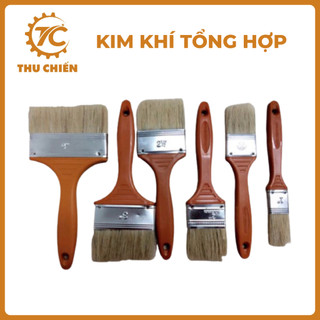 Cây cọ quét sơn 💥 CAO CẤP 💥 Chổi quét sơn nhỏ cán gỗ đủ kích thước