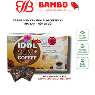 Giảm cân cafe idol slim x3 giảm toàn thân 3-7kg