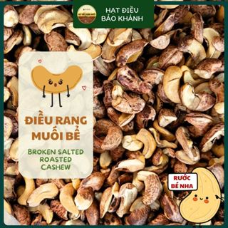 1KG Hạt Điều Rang Muối Bể Vỡ Bảo Khánh Dùng Cho Bà Bầu, Ăn Kiêng, Giảm Cân, Quà Tặng Mẹ 20/10, Set Quà Tặng Tết