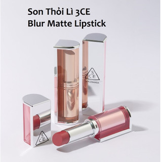 Son thỏi lì 3ce blur matte lipstick 4g