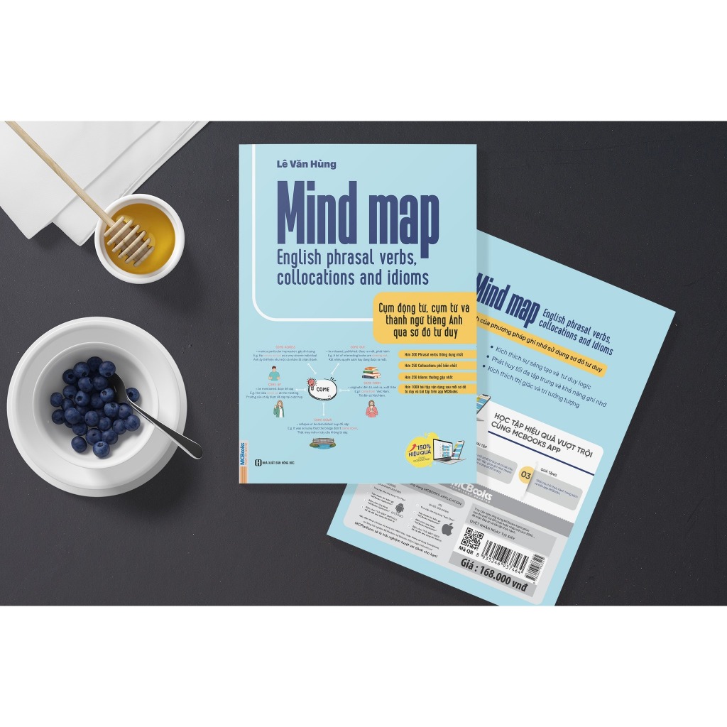 Combo 4 Cuốn Mindmap English Tự Học Tiếng Anh Cho Người Mới Bắt Đầu - Sách Học Tiếng Anh - MCBooks | BigBuy360 - bigbuy360.vn