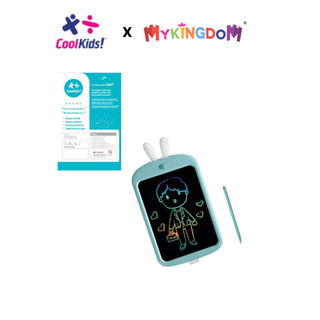 Bảng Vẽ Thông Minh Mực Đa Sắc 10" Thỏ Con Đáng Yêu - Xanh COOLKIDS ZJ10-C/BL