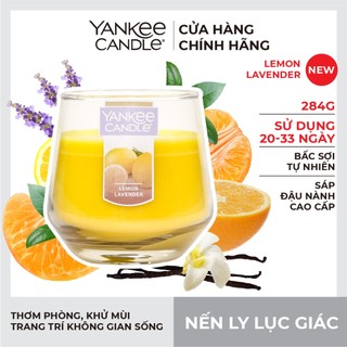 Nến Ly Lục Giác Sáp Đậu Nành 284gram từ Yankee Candle - Lemon Lavender