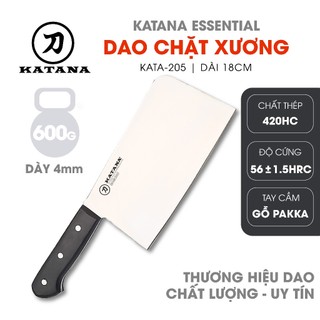 Dao chặt chuyên dụng KATANA Essential Chopping - KATA205 (180mm) - Dao chặt - 18 cm