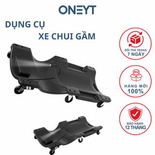 Dụng cụ xe chui gầm bảo dưỡng, sửa chữa ô tô bằng nhựa tổng hợp PVC, có bánh xe đa năng.