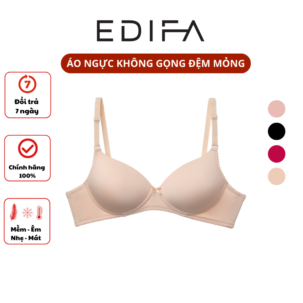Áo lót ngực nữ Lorencia không gọng, đệm mỏng cao cấp GLK M213