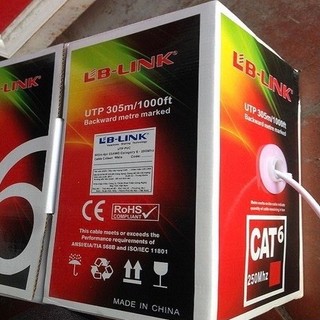 CUỘN DÂY CÁP MẠNG LB-LINK CAT6 305M
