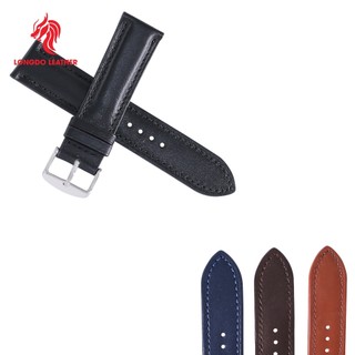 Dây da đồng hồ - đủ size 12/14/16/18/20/22/24 - thương hiệu longdo leather - dau