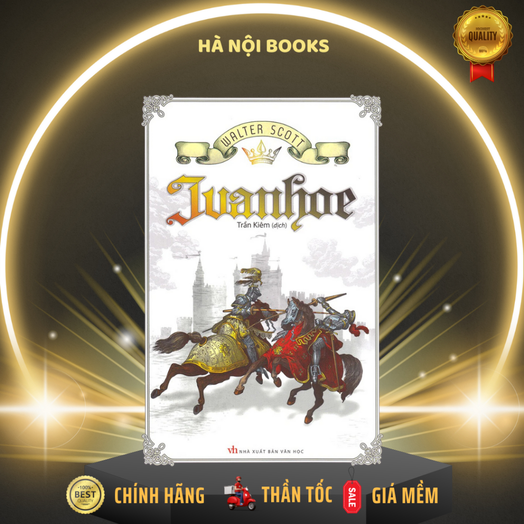 Sách - Ivanhoe (Tiểu Thuyết Hư Cấu Lịch Sử) - Trí Việt