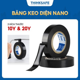 Băng keo điện Tô Nga Dũng cách điện, chịu nhiệt 105 độ, chống nước, chống cháy lan, cao cấp - THINKSAFE