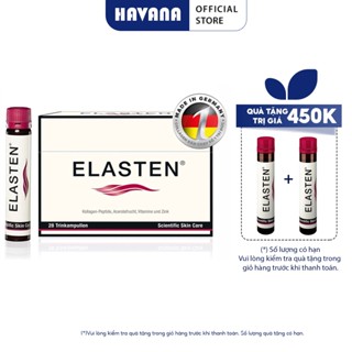 Collagen Elasten Giúp Da Căng Mịn, Chống Lão Hóa, Tóc Chắc Khỏe - Collagen Số 1 Tại Đức 28 ống x 25ml