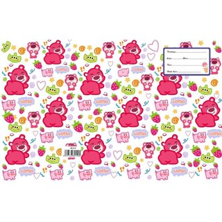 Giấy Bao Tập gấu dâu có lồng kiếng dày