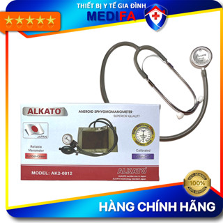 Máy Đo Huyết Áp Cơ ALKATO AK2-0812 Chất Liệu Cao Cấp, Mặt Đồng Hồ Chống Trầy Xước, Độ Chính Xác Cao