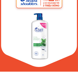 Dầu gội head&shoulders bạc hà mát rượi chai 1200ml