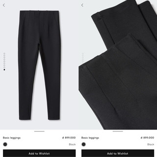 Quần legging Mango Auth giá sale