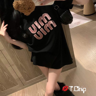 ÁO PHÔNG MIU MIU ĐÍNH HẠT NỔI [HÀNG SẴN]