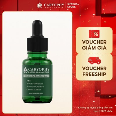 Tinh chất giảm mụn Caryophy 30ml (Caryophy Portulaca Ampoule 30ml)