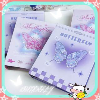 Collect book sổ đựng card bo góc binder a5 album rỗng thần tượng kpop butterfly bò sữa vpbl15