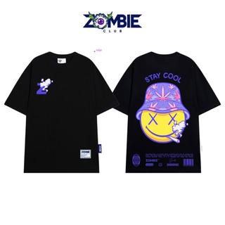 Áo thun Zombie Club x PAMIN Stay vải thun cotton cao cấp định lượng 250gsm ZB026