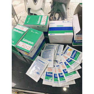 1 bịch 10miếng Salonpas dán giảm sưng, đau.