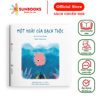 Sách - một ngày của bạch tuộc - ehon nhật bản cho trẻ 0-6 tuổi